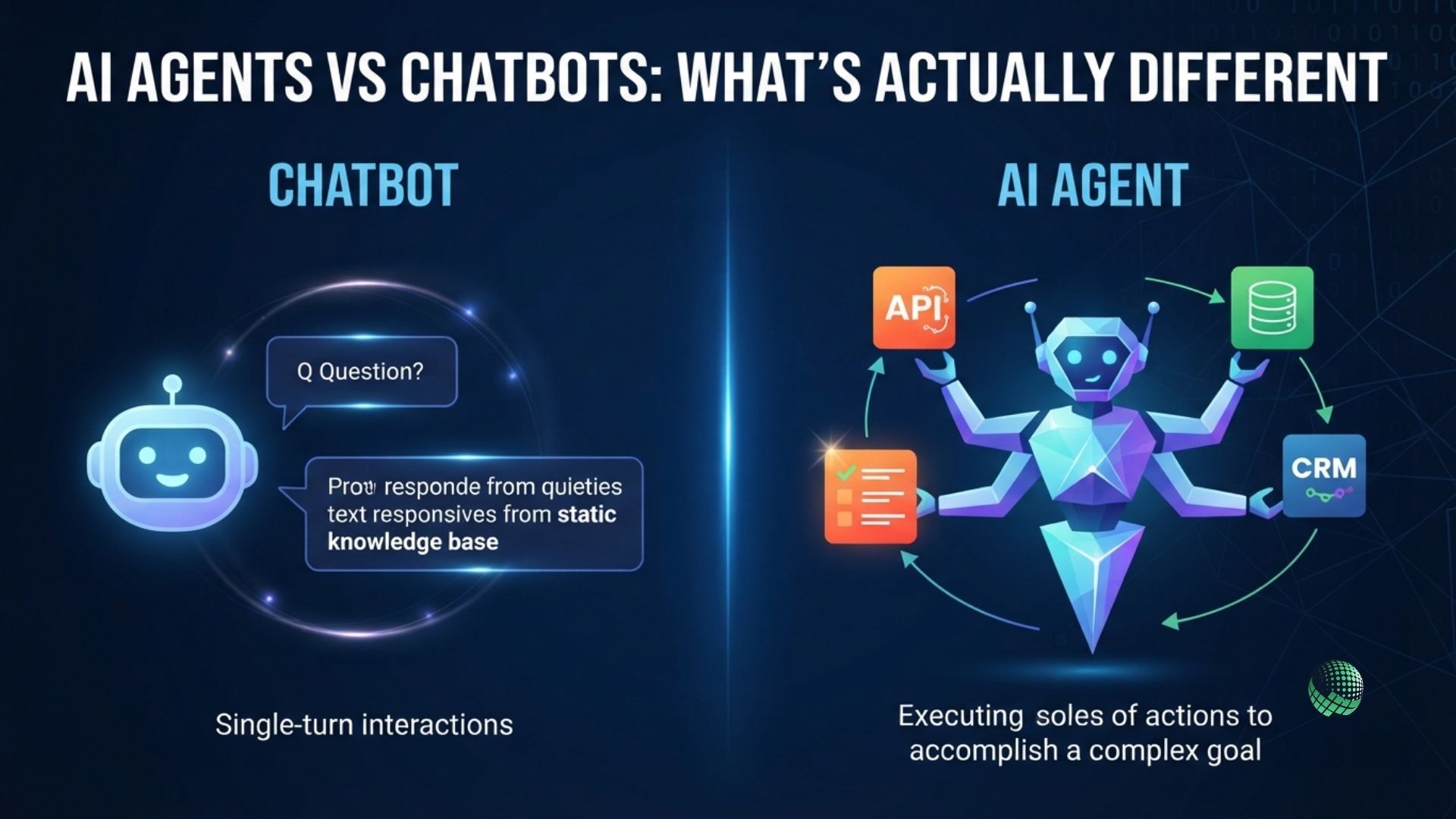 AI Agents vs Chatbots: What's Actually Different