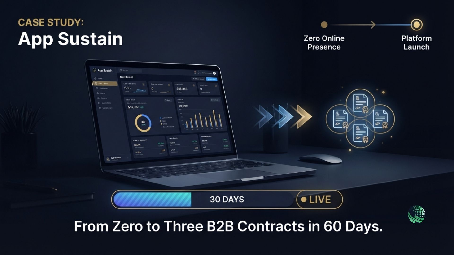 Case Study: App Sustain's Client-Facing Platform, Live in 30 Days