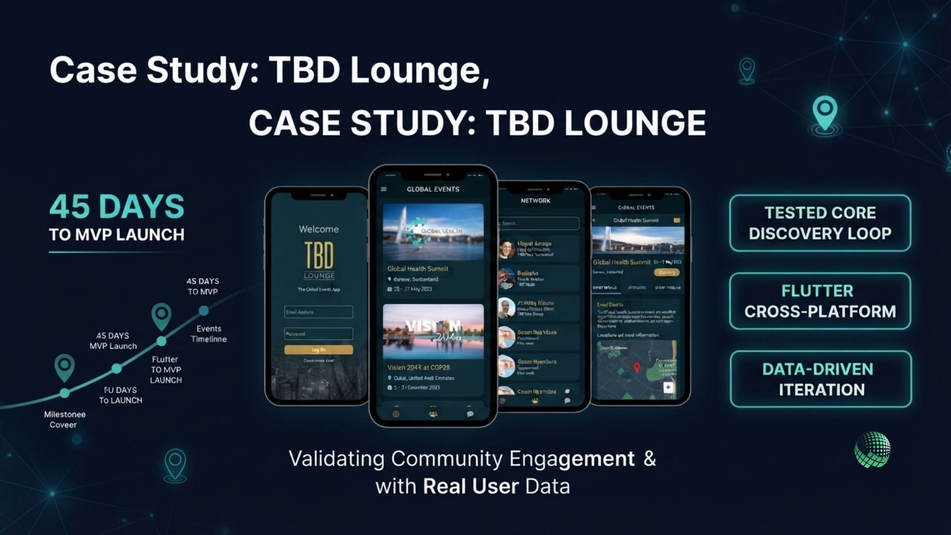 Case Study: TBD Lounge, an Events Community MVP in 45 Days