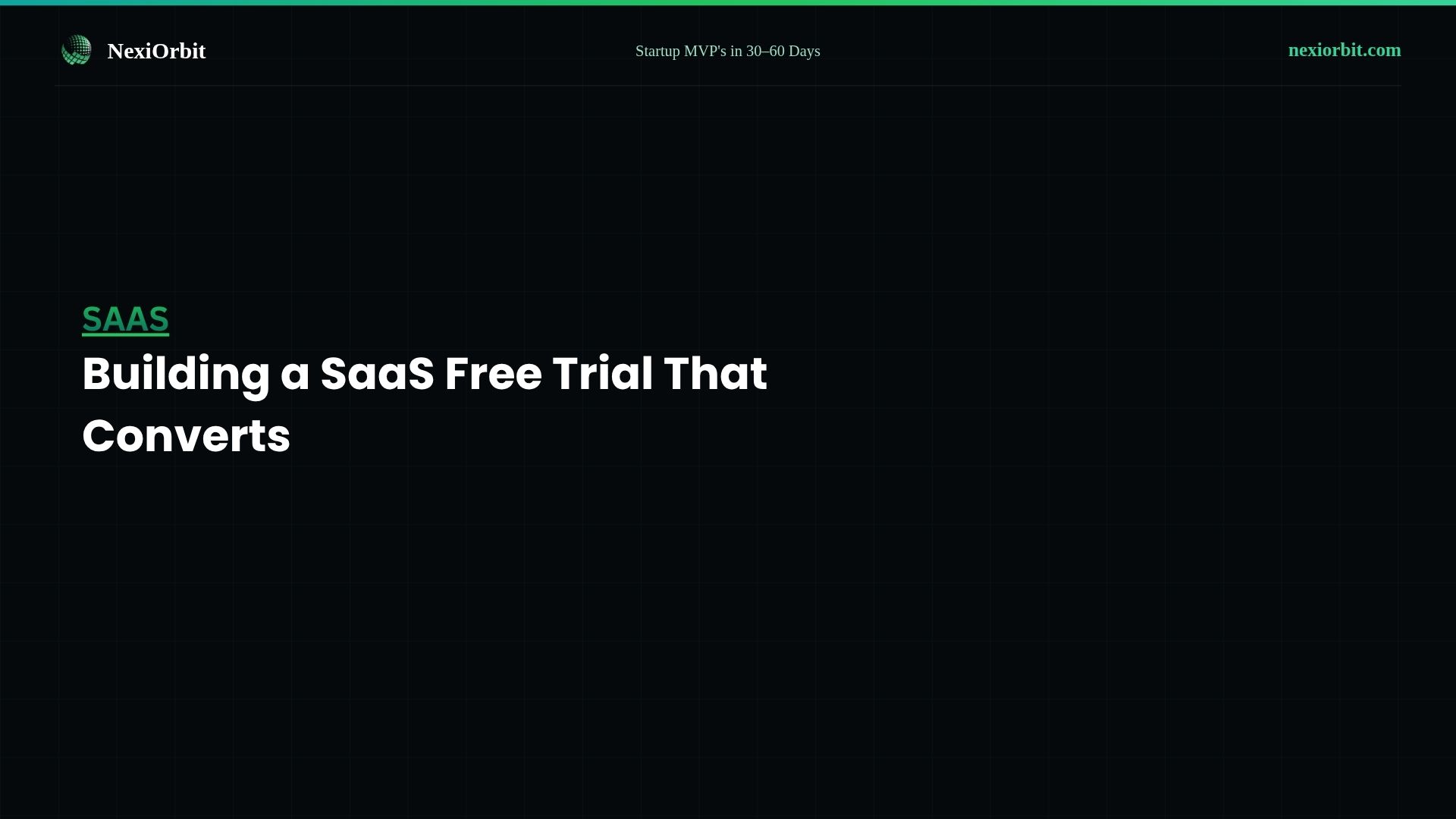 Building a SaaS Free Trial That Converts Without Annoying Users